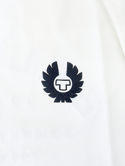 BELSTAFF/ベルスタッフ　コットンTシャツ　bel520810-ホワイト