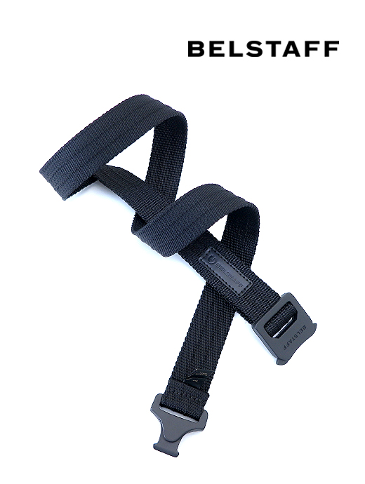 BELSTAFF/ベルスタッフ　メッシュクリップベルト　bel520812-ブラック