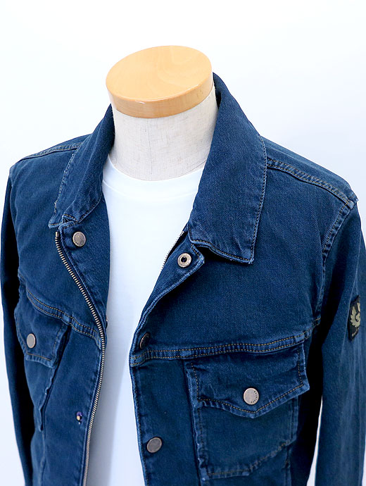 BELSTAFF/ベルスタッフ　デニムジャケット　bel521401-インディゴ
