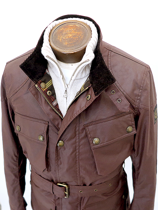 BELSTAFF/ベルスタッフ　TRIALMASTER WAXED JACKET/トライアルマスタージャケット/ワックスコットン　bel522001-オックスブラッド