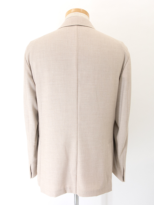 Belvest/ベルベスト　ストレッチカシミアジャケット/6Bダブルブレスト　bev501601-ベージュ