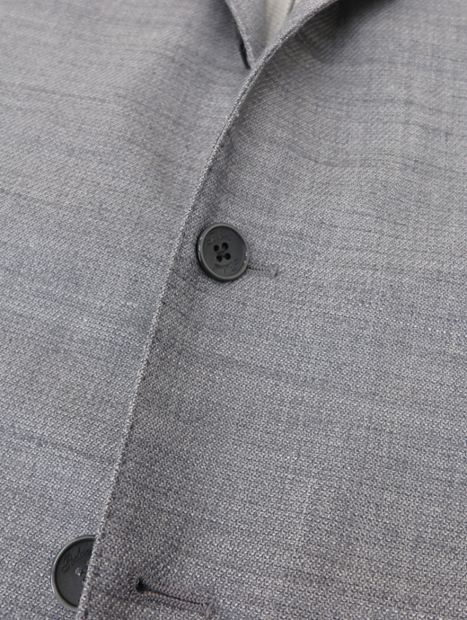 Belvest/ベルベスト　ウールリネンジャケット　bev520601-グレー