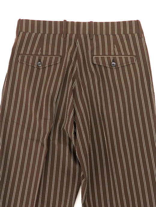 BERWICH/ベルウィッチ　2プリーツスラックス　bew520601-ブラウン