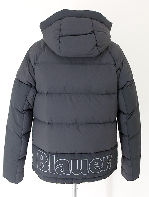 Blauer/ブラウアー　フーデッドダウンジャケット　bla502001-ブラック