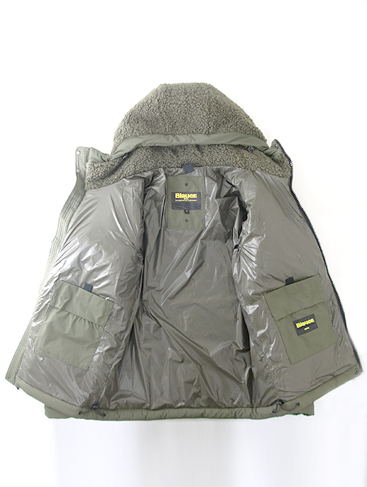 Blauer/ブラウアー　ボアフリースフーディ　bla502005-ミリタリーグリーン