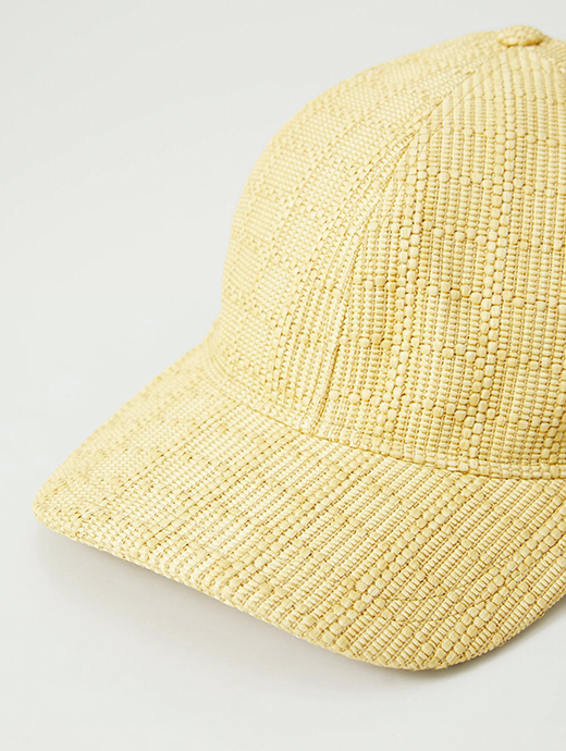 Borsalino/ボルサリーノ　ベースボールキャップ/レーヨンコットン　bsl501002-ナチュラル
