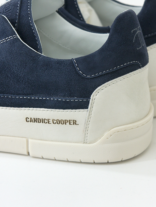 CANDICE COOPER/キャンディス・クーパー　コンビレザースニーカー/GHIBLI　can461001-ネイビー×エクリュ