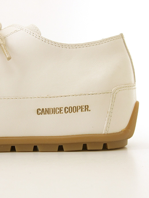 CANDICE COOPER/キャンディス・クーパー　レザースニーカー/SANBORN　can480401-オフホワイト