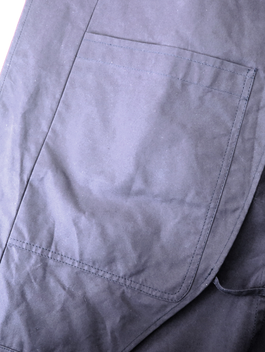 CARLO PIOMBO/カルロ ピオンボ　ワックスコットンコート　cap520201-ネイビー