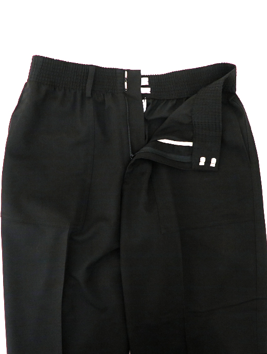 Cellar Door/セラードアー　イージースラックス　ced520604-ブラック