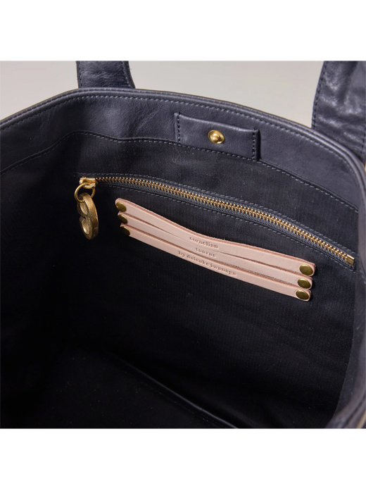 cornelian taurus by daisuke iwanaga コーネリアンタウラス トートバッグ/2handle tote L　cor481601-ネイビー