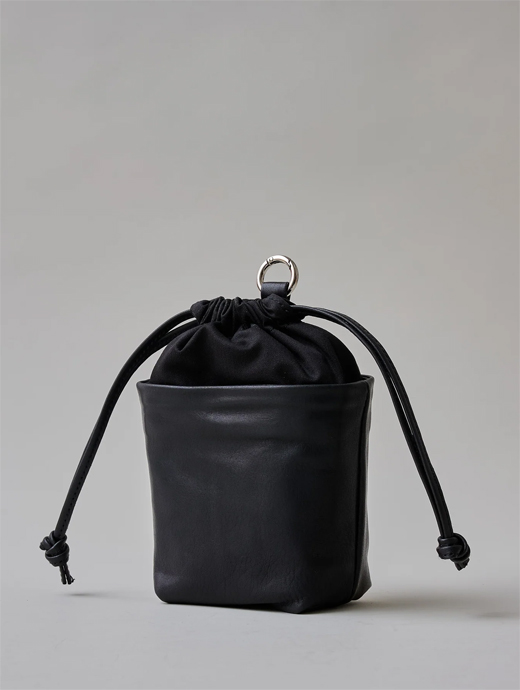 cornelian taurus by daisuke iwanaga コーネリアンタウラス　巾着/CWS baby bag　cor501001-ブラック