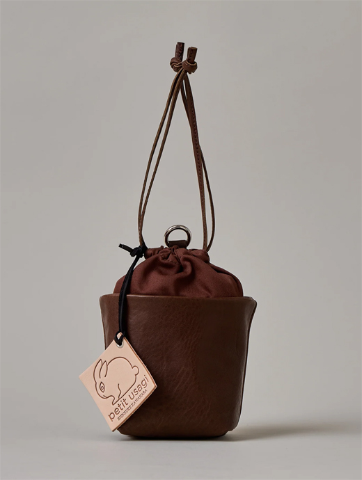 cornelian taurus by daisuke iwanaga コーネリアンタウラス　巾着/CWS baby bag　cor501002-ブラウン