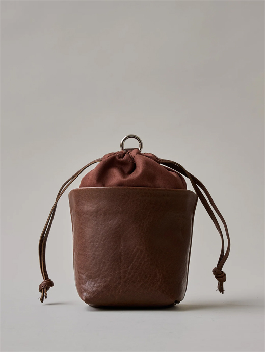 cornelian taurus by daisuke iwanaga コーネリアンタウラス　巾着/CWS baby bag　cor501002-ブラウン