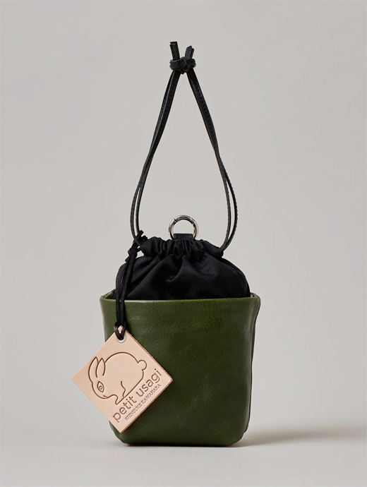 cornelian taurus by daisuke iwanaga コーネリアンタウラス　巾着/CWS baby bag　cor501003-グリーン