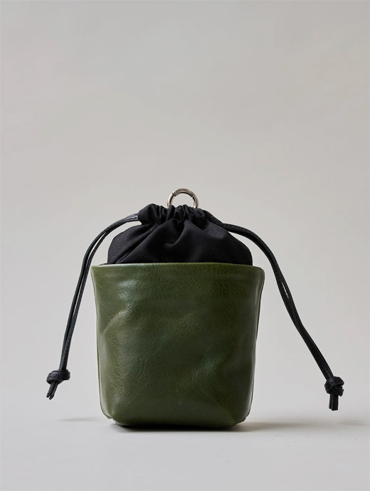 cornelian taurus by daisuke iwanaga コーネリアンタウラス　巾着/CWS baby bag　cor501003-グリーン