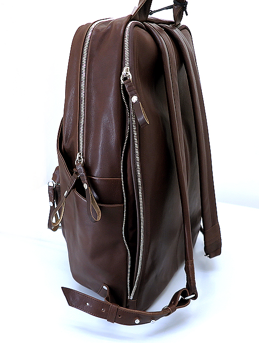 cornelian taurus by daisuke iwanaga コーネリアンタウラス バイダイスケイワナガ　tower RUCK / レザーリュック　cor521801-ブラウン