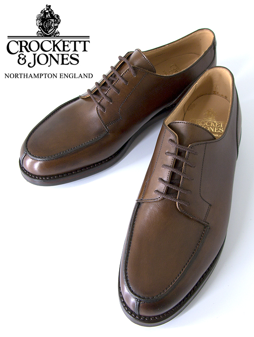 Crockettu0026Jones/クロケットu0026ジョーンズ Uチップシューズ/MORETON/モールトン/Ridgeway sole  cro420601-ダークブラウン | ROOTWEB