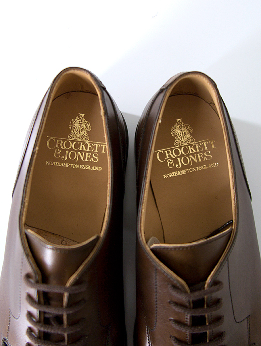 Crockett&Jones/クロケット&ジョーンズ　Uチップシューズ/MORETON/モールトン/Ridgeway sole　cro420601-ダークブラウン