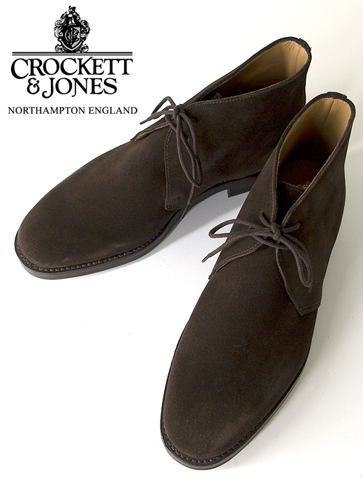 【良品】Crockett\u0026Jones チャートシー 6 1/2 ダークブラウンKsselect靴