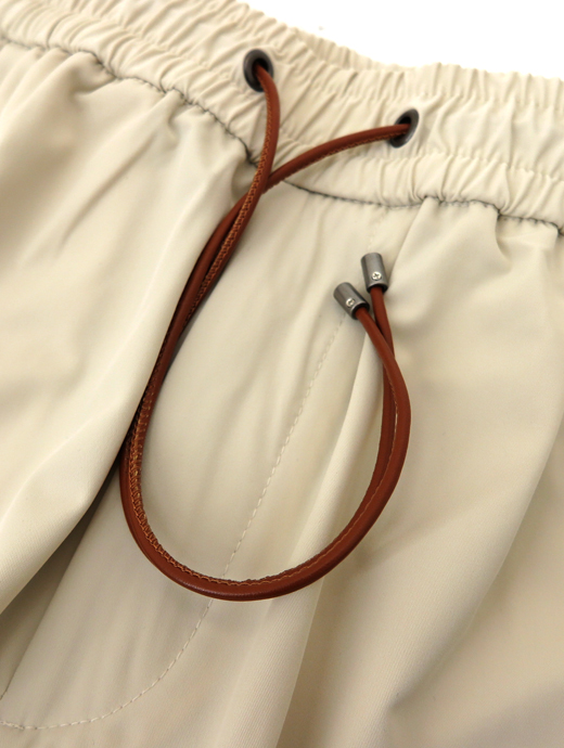 DEVORE Incipit/デヴォーレ・インチピット　イージースラックス　dev520601-ホワイトベージュ