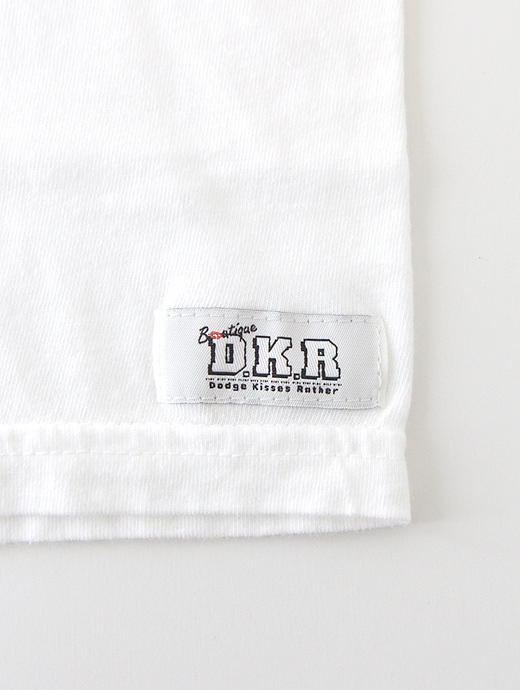 Boutique D.K.R　プリントTシャツ/COMFORT COLORS　dkr421002-ホワイト