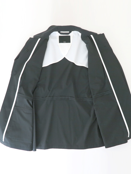 ES:S/エス　ファティーグジャケット/ポリエステルタイプライター　ess502401-チャコール