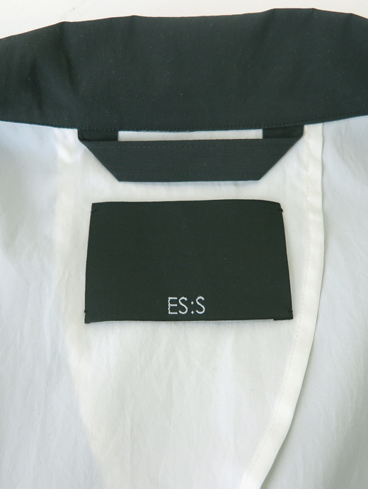 ES:S/エス　ファティーグジャケット/ポリエステルタイプライター　ess502401-チャコール