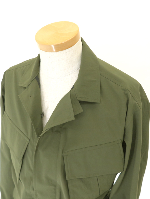 ES:S/エス　ファティーグジャケット/ポリエステルタイプライター　ess502402-オリーブ