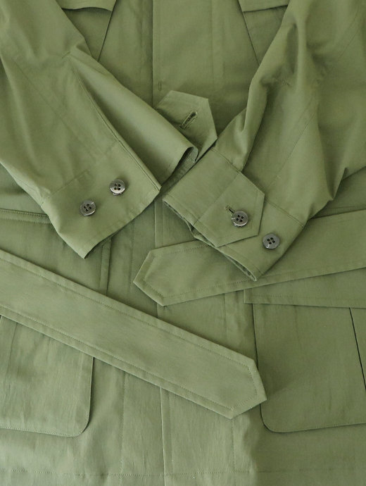 ES:S/エス　ファティーグジャケット/ポリエステルタイプライター　ess502402-オリーブ