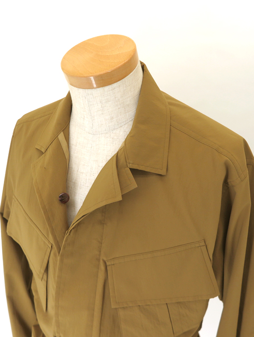 ES:S/エス　ファティーグジャケット/ポリエステルタイプライター　ess502403-マスタード