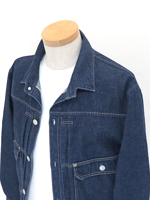 ES:S/エス　デニムジャケット　ess520601-ブルー
