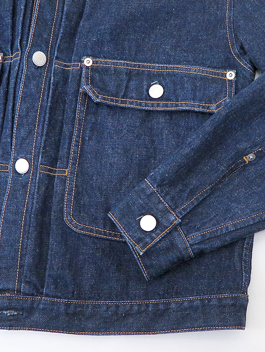 ES:S/エス　デニムジャケット　ess520601-ブルー