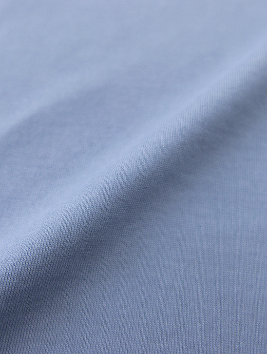 FEDELI/フェデーリ　Tシャツ/オーガニックギザコットン　fed440204-ブルー