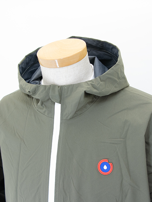 flotte/フロット　パッカブルレインパーカー/AMELOT　flo501803-オリーブ