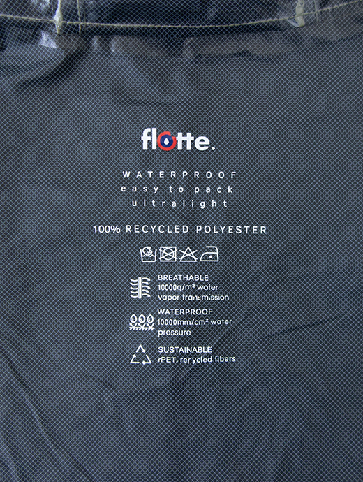 flotte/フロット　パッカブルレインパーカー/AMELOT　flo501803-オリーブ