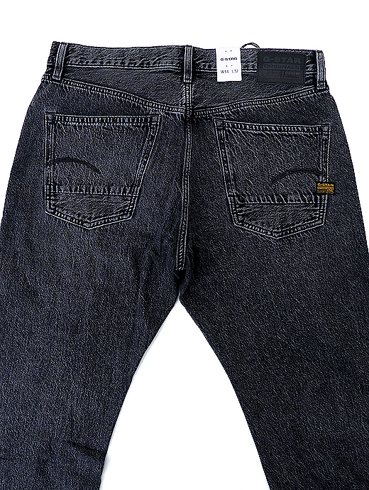 G-Star RAW/ジースターロウ　ストレートジーンズ「DAKOTA REGULAR STRAIGHT」　gst521402-ウォッシュドブラック