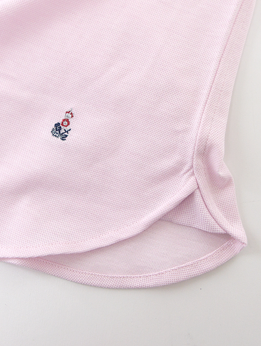 GUY ROVER/ギローバー　半袖ポロシャツ/ショートワイドカラー　guy440604-ピンク