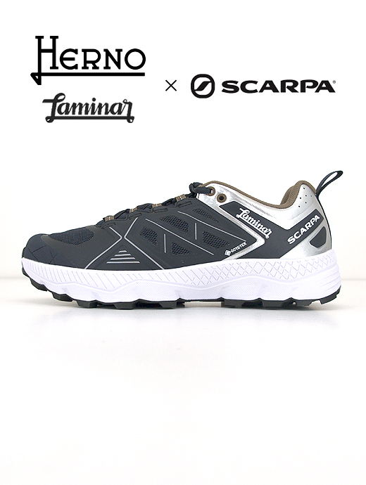 HERNO/ヘルノ　Laminer/GORE-TEXスニーカー/SCARPA　her422005-ネイビー