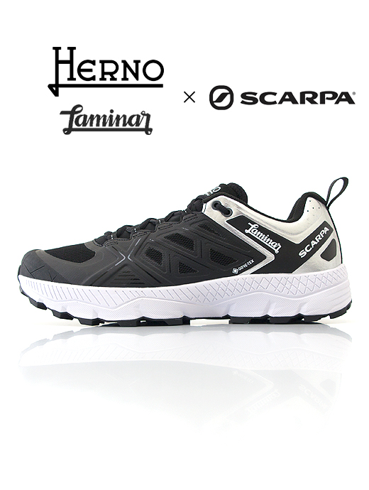 HERNO/ヘルノ　Laminer/GORE-TEXスニーカー/SCARPA　her422006-ブラック