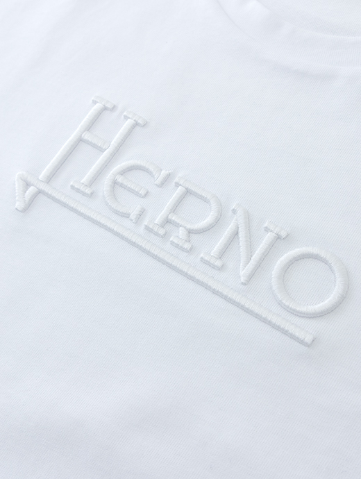 HERNO/ヘルノ　半袖カットソー/Tシャツ　her480801-ホワイト