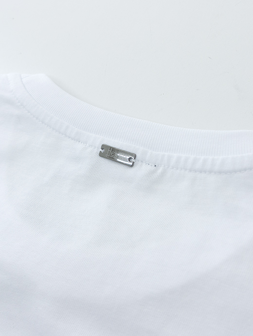 HERNO/ヘルノ　半袖カットソー/Tシャツ　her480802-ホワイト