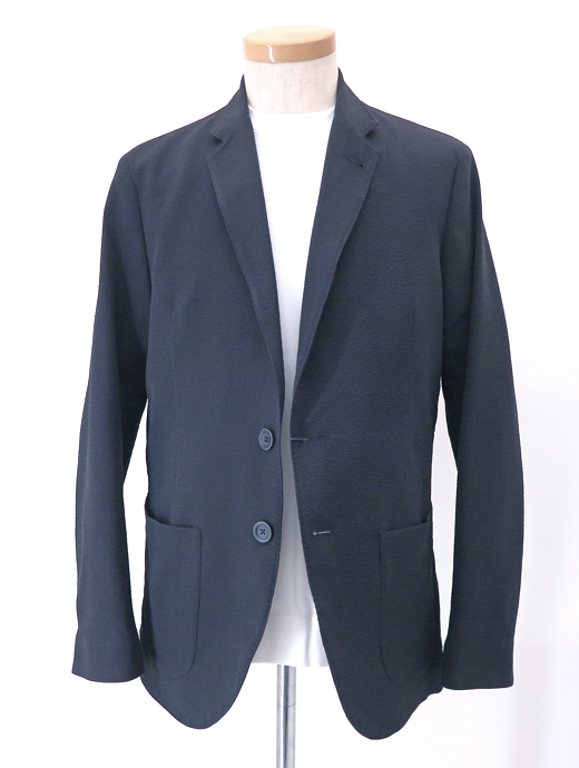 HERNO/ヘルノ　セットアップスーツ/ウォッシャブルストレッチポリエステル　her520602-ネイビー