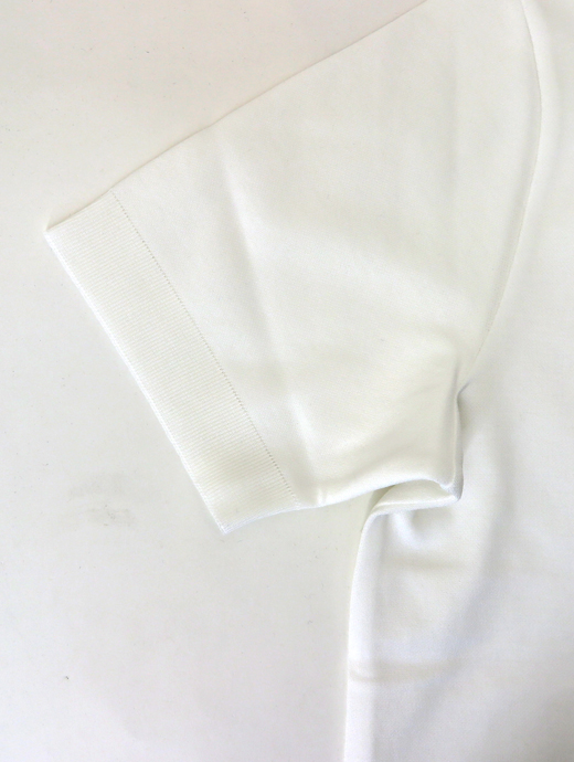 HERNO/ヘルノ　コットンニットTシャツ　her520603-ホワイト