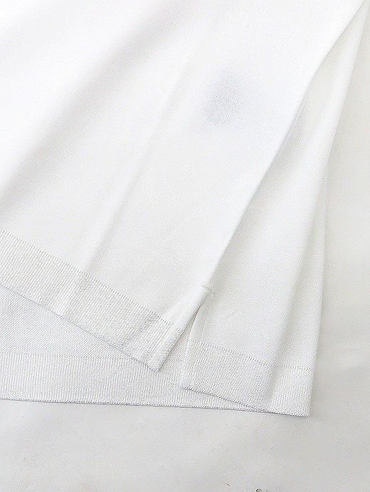 HERNO/ヘルノ　コットンポロシャツ　her520801-ホワイト