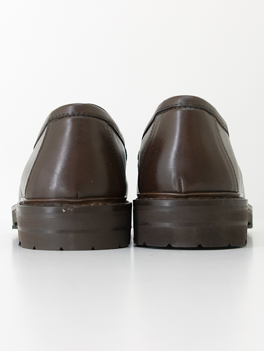 IL MOCASSINO/イル・モカシーノ　超軽量コインローファー/Vibram Morflex Sole　ilm500801-ダークブラウン