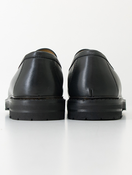 IL MOCASSINO/イル・モカシーノ　超軽量コインローファー/Vibram Morflex Sole　ilm500802-ブラック