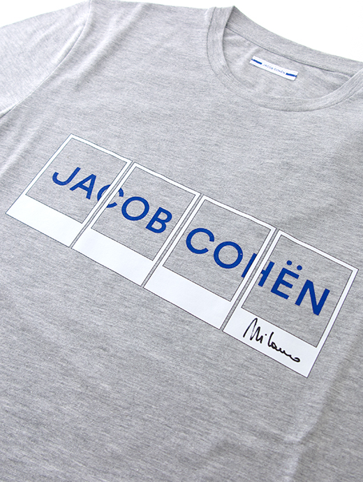 JACOB COHEN/ヤコブコーエン　半袖カットソー/Tシャツ　ja1440400-グレー