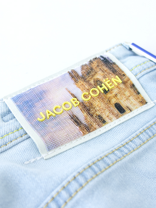 JACOB COHEN/ヤコブコーエン　ジーンズ/NICK/薄手ストレッチデニム　ja3247972-ブリーチ