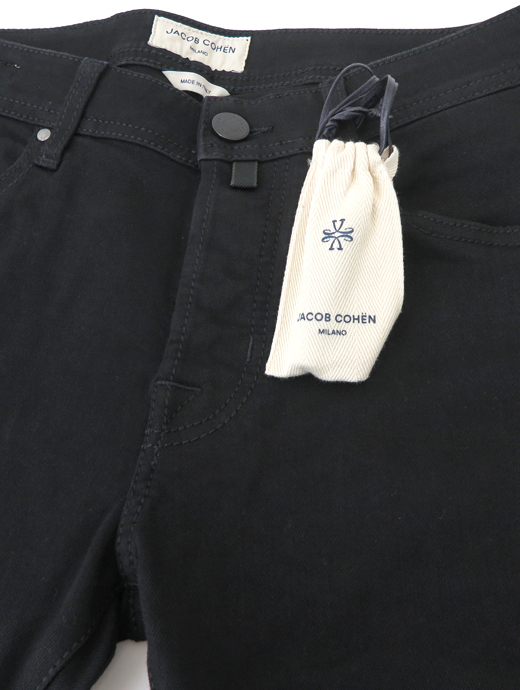 JACOB COHEN/ヤコブコーエン　ジーンズ/BARD/ストレッチブラックデニム　ja4213908-ブラック
